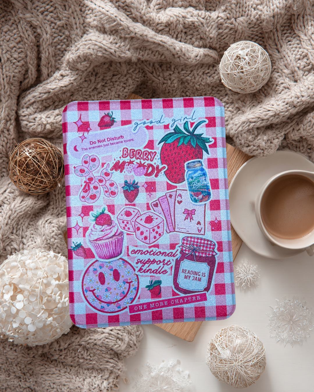 Berry Bookish Kindle for the PaperWhite 12th Gen and ColourSoft