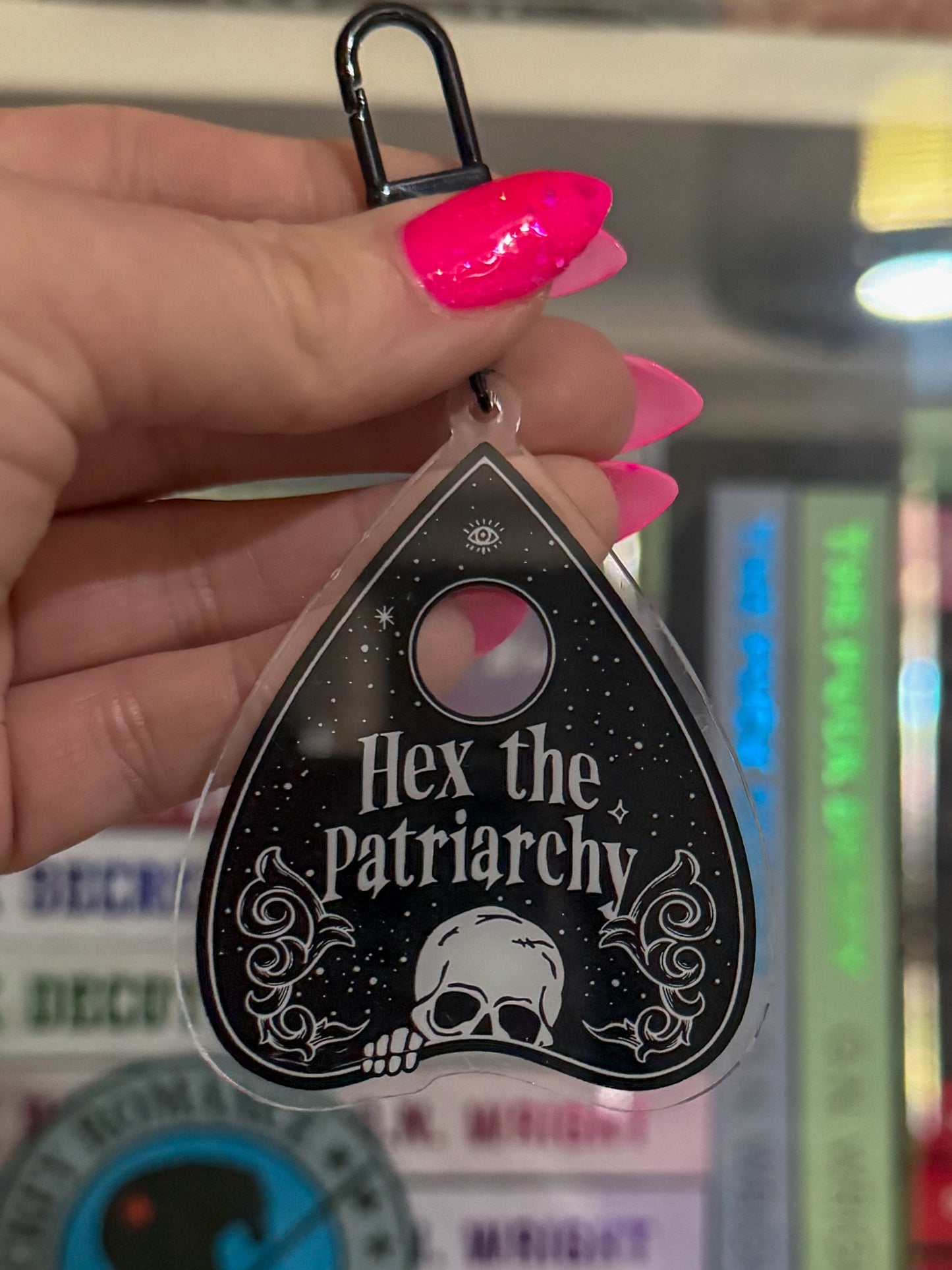 Hex The Patriarchy Keychain