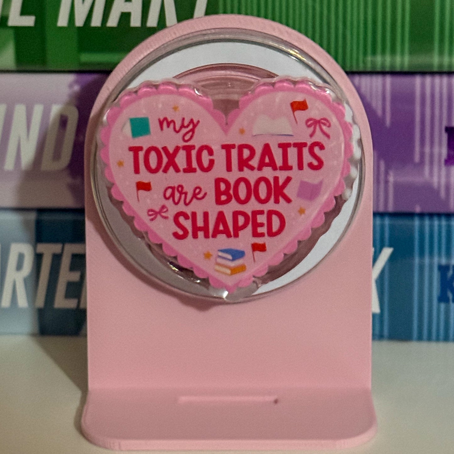 Toxic Traits Magnetic Phone/Kindle Grip