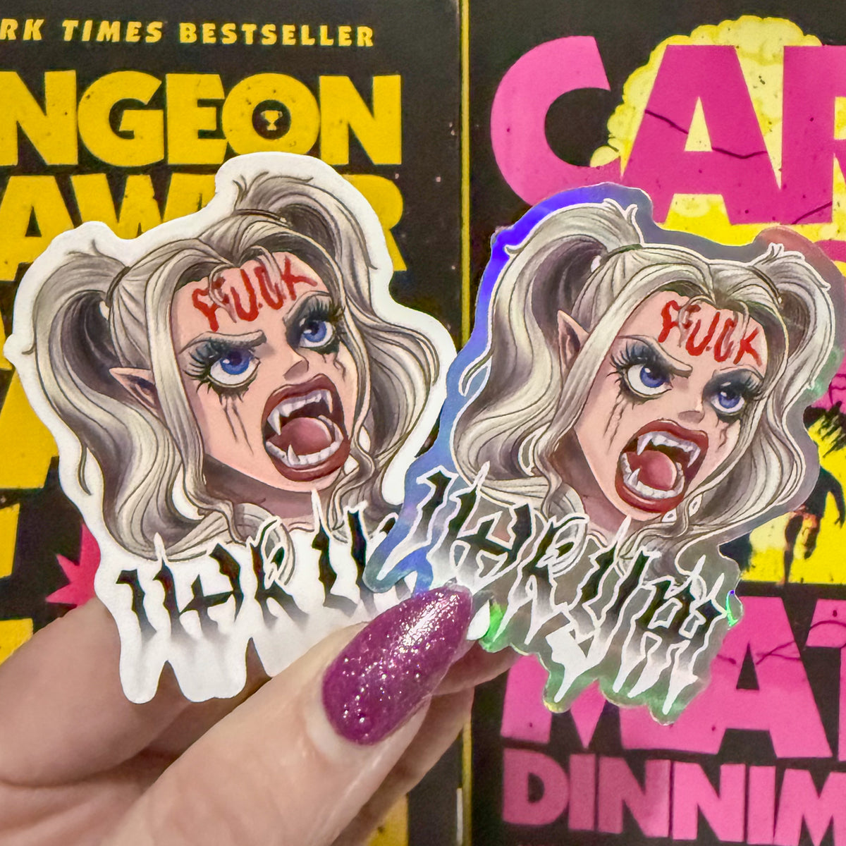 DCC Samantha IWKYM Sticker 7cm