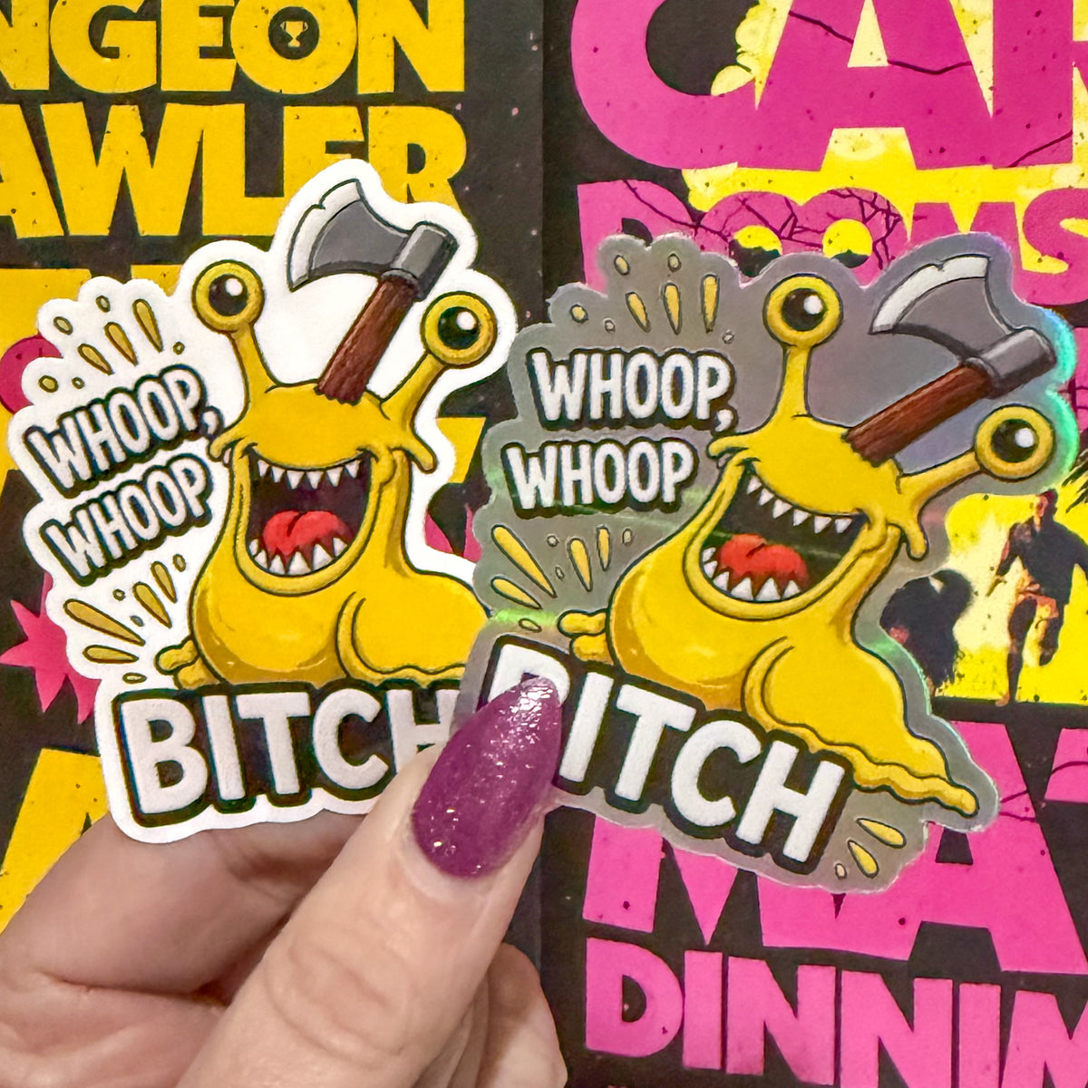 DCC Whoop Whoop Sticker 7cm