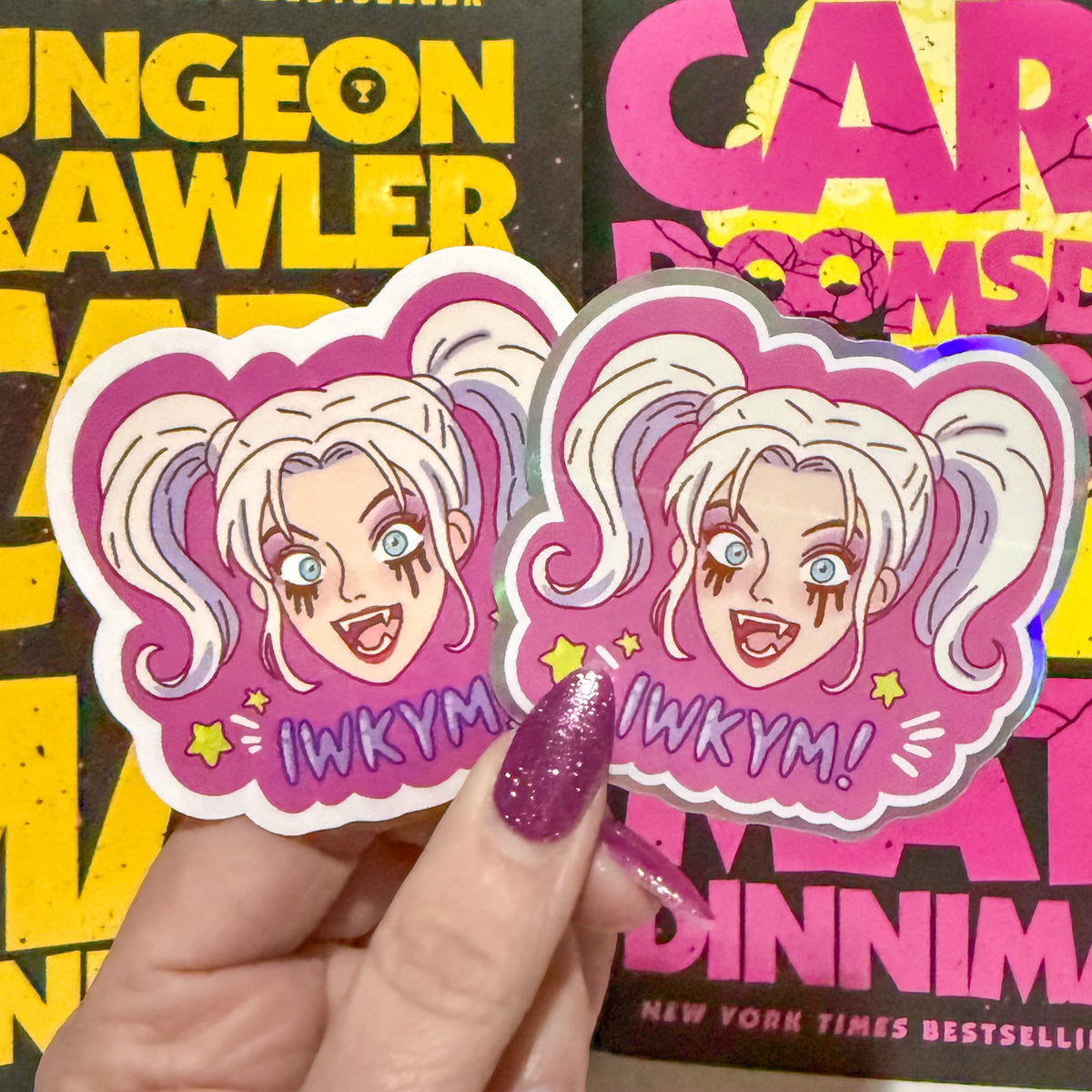 DCC Pink Samantha Sticker