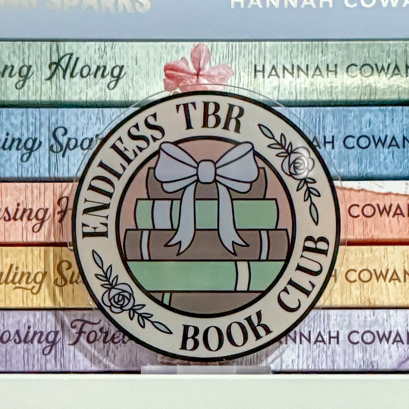 Endless TBR Bookclub Standee