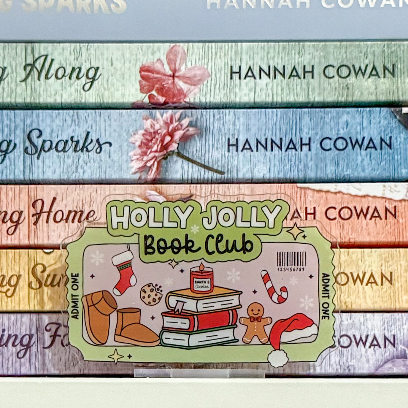 Holly Jolly Bookclub Standee