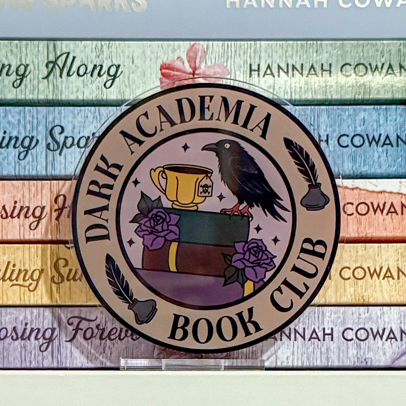 Dark Academia Bookclub Standee