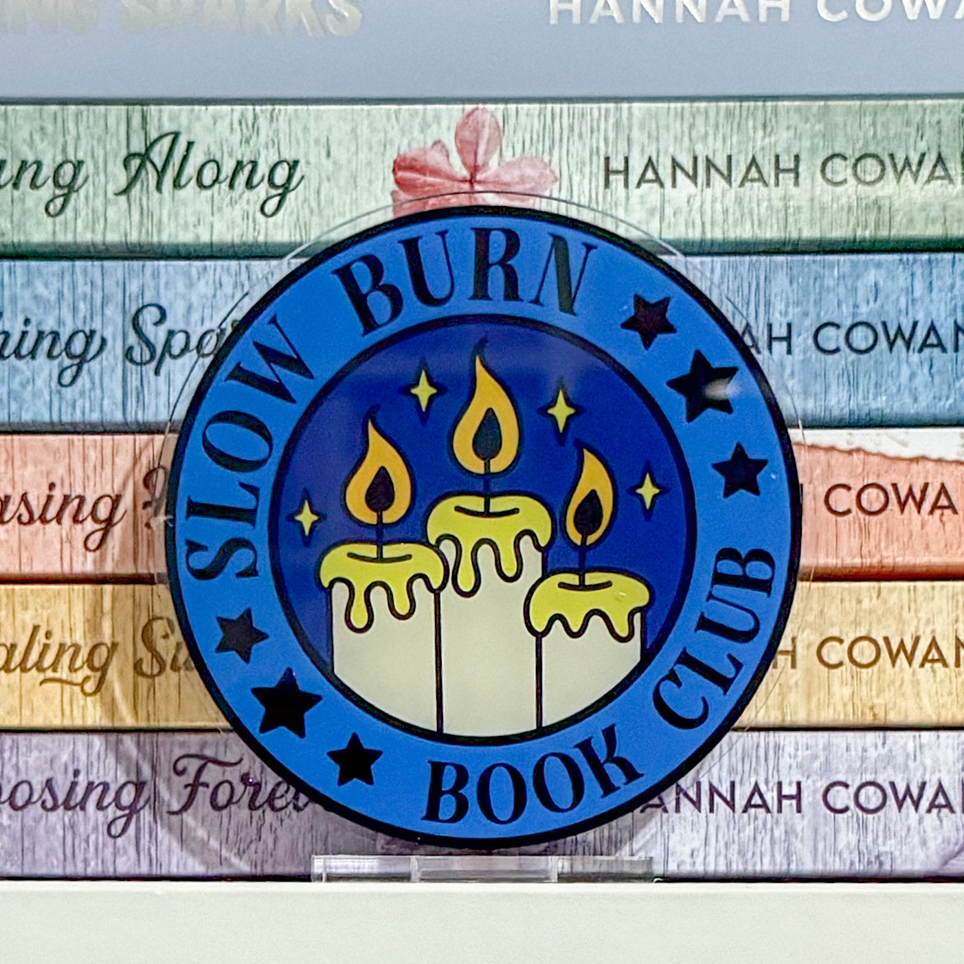 Slow Burn Bookclub Standee