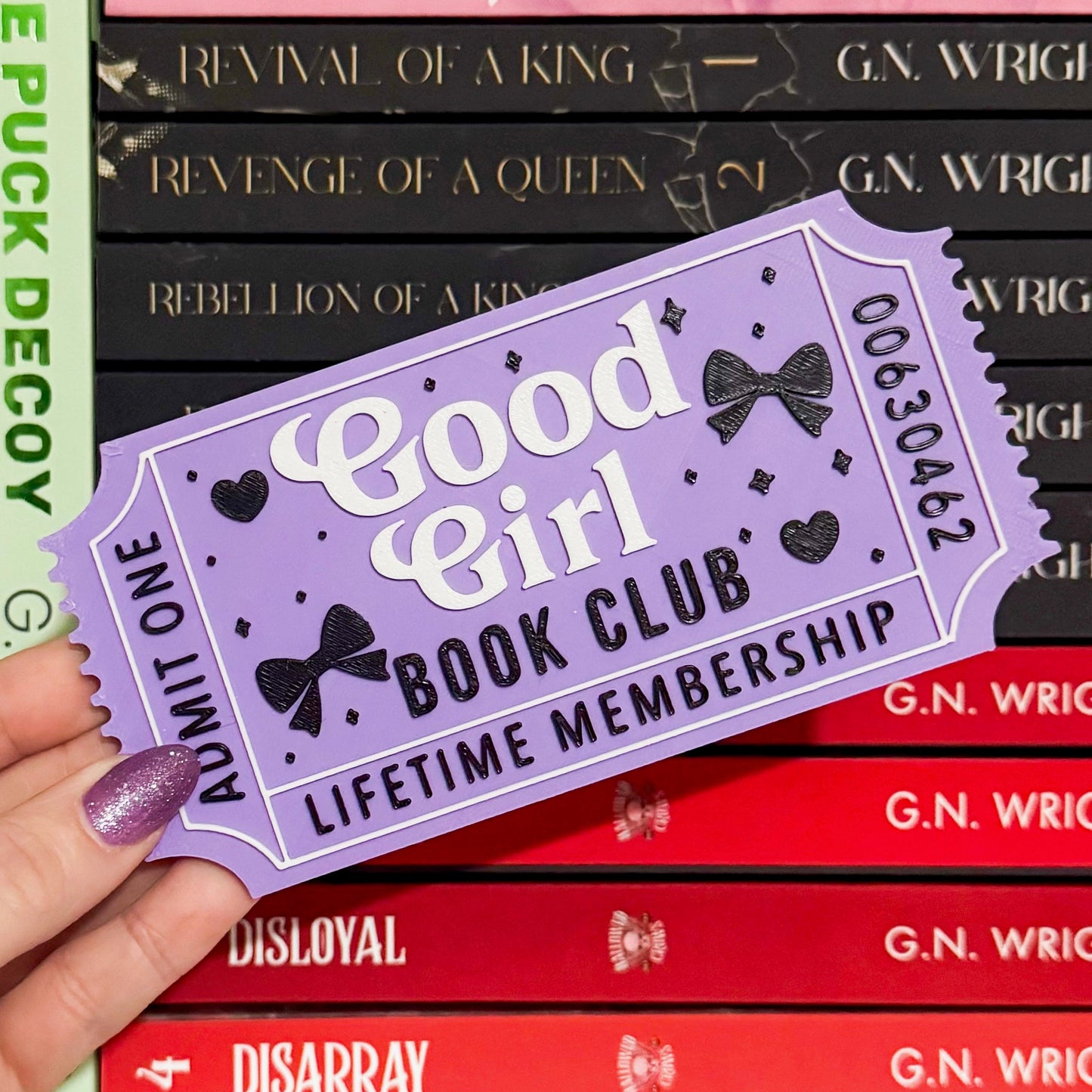 Good Girl Book Club Ticket