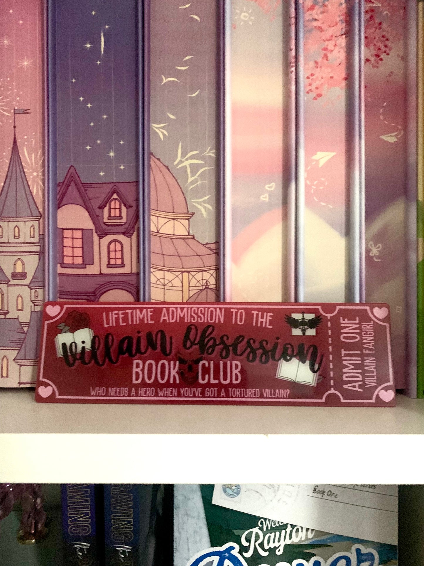 Villian Obsession Bookclub Bookmark