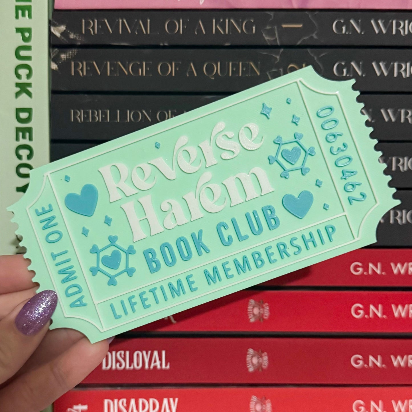 Reverse Harem Book Club Ticket