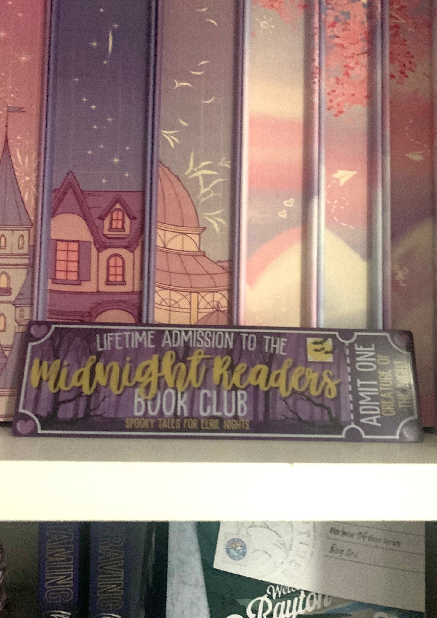 Midnight Readers Book Club Bookmark