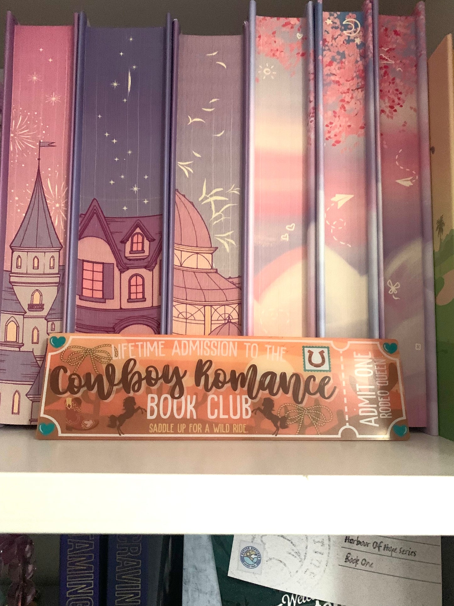 Cowboy Romance Bookclub Bookmark
