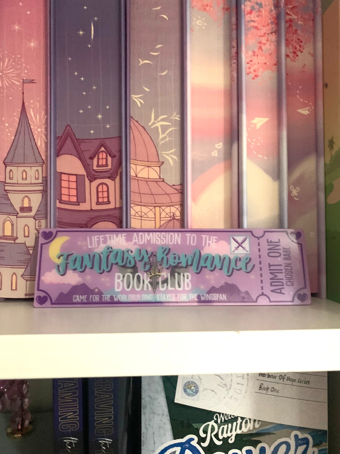 Fantasy Romance Bookclub Bookmark