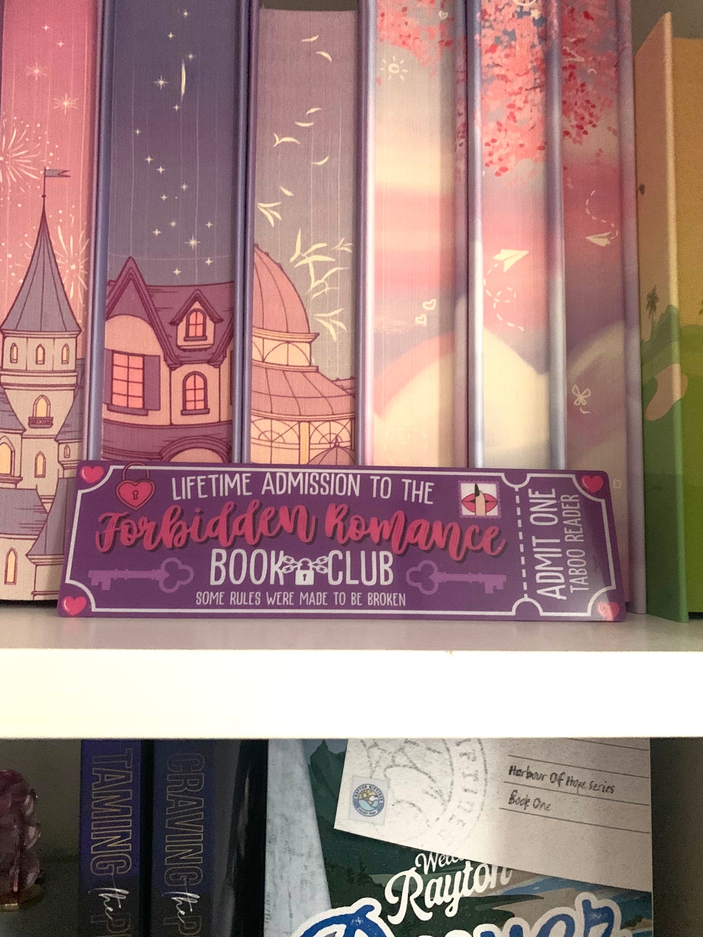 Forbidden Romance Bookclub Bookmark