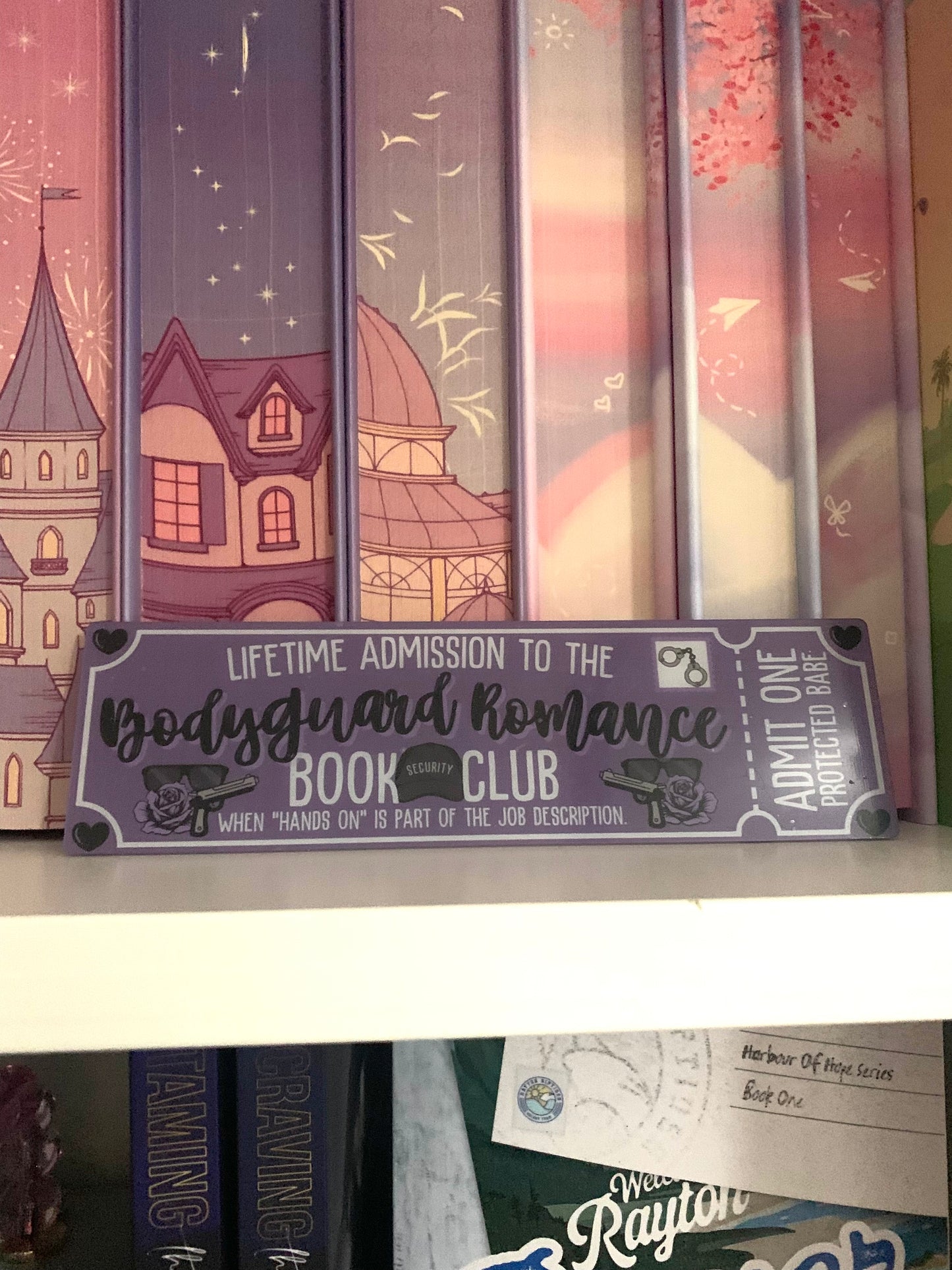 Bodyguards Romance Bookclub Bookmark