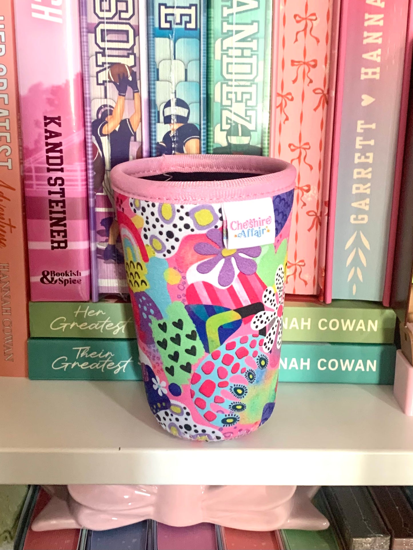 Rainbow Girlie Coffee Cup Holder