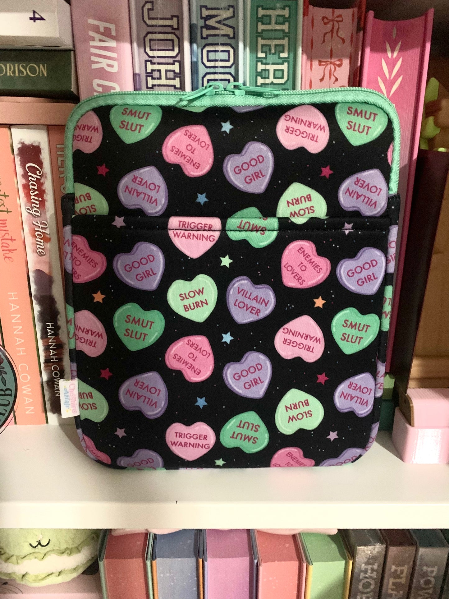Book Trope Girlie Book and Tablet Cover