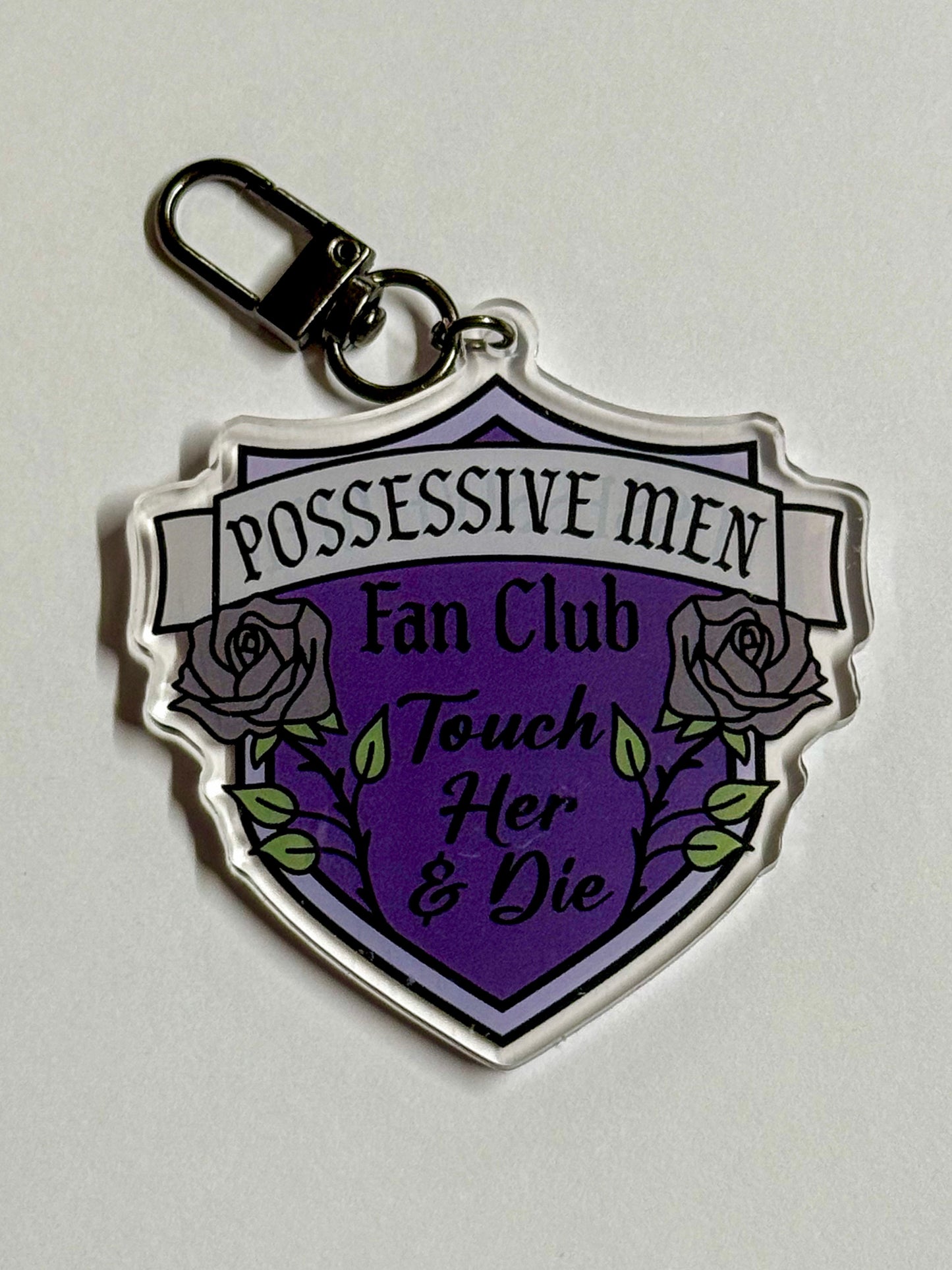 Possessive Men Fan Club Keychain