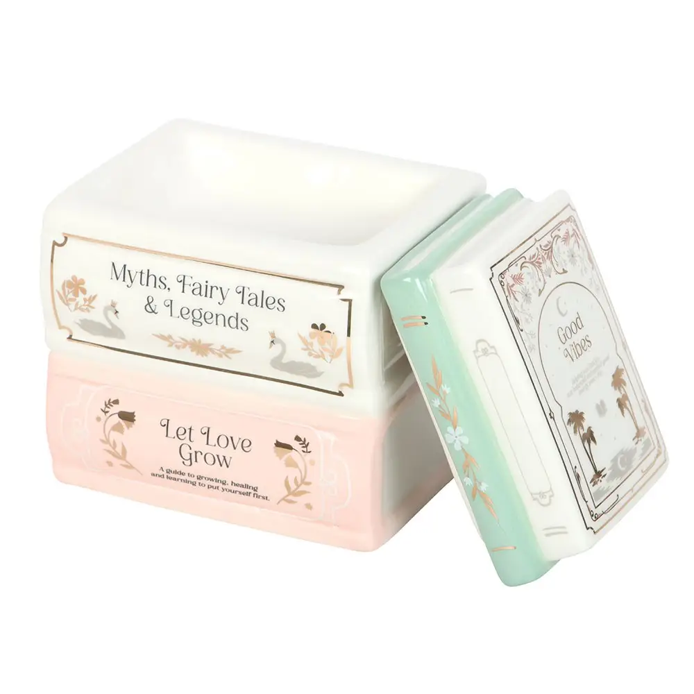Bookish Stack Oil Holder