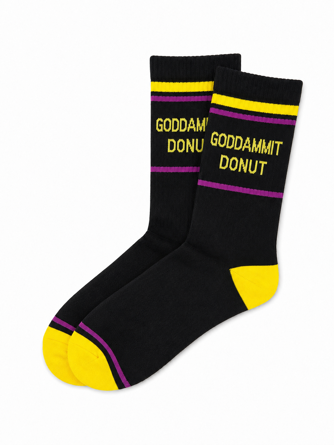 Goddammit Donut Socks