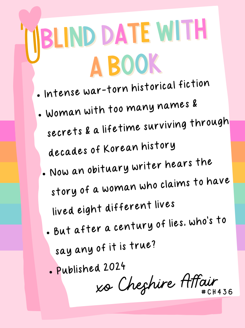 Blind Date With A Book Thriller/Contemporary