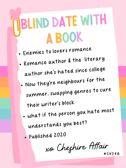 Blind Date With A Book Romance