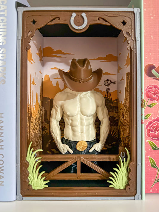 Cowboy Premium Book Nook