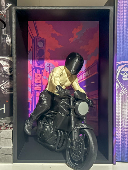 Pink City Motorbike Book Nook