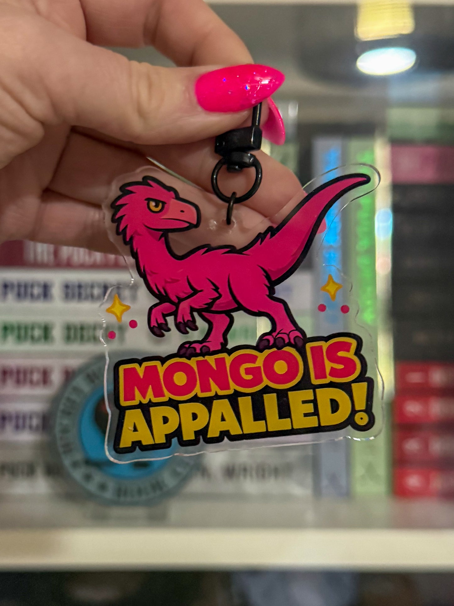 Mongo is Appalled Keychain
