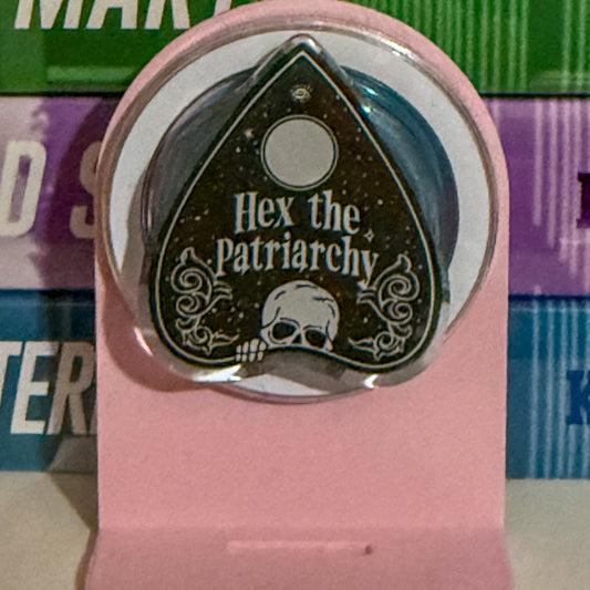 Hex the Patriarchy Magnetic Phone/Kindle Grip