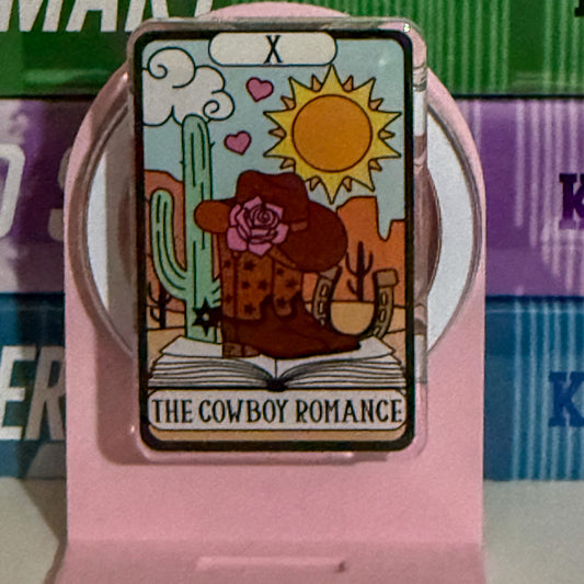 Cowboy Romance Magnetic Kindle/Phone Grip