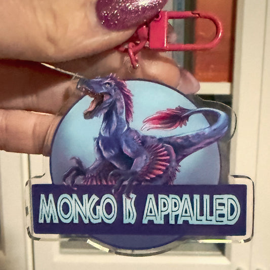 DCC Mongo is Appalled Keychain
