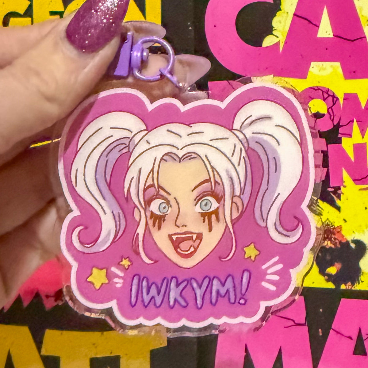 DCC Pink Samantha IWKYM Keyring