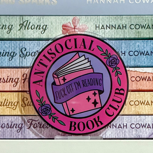 Antisocial Bookclub Standee