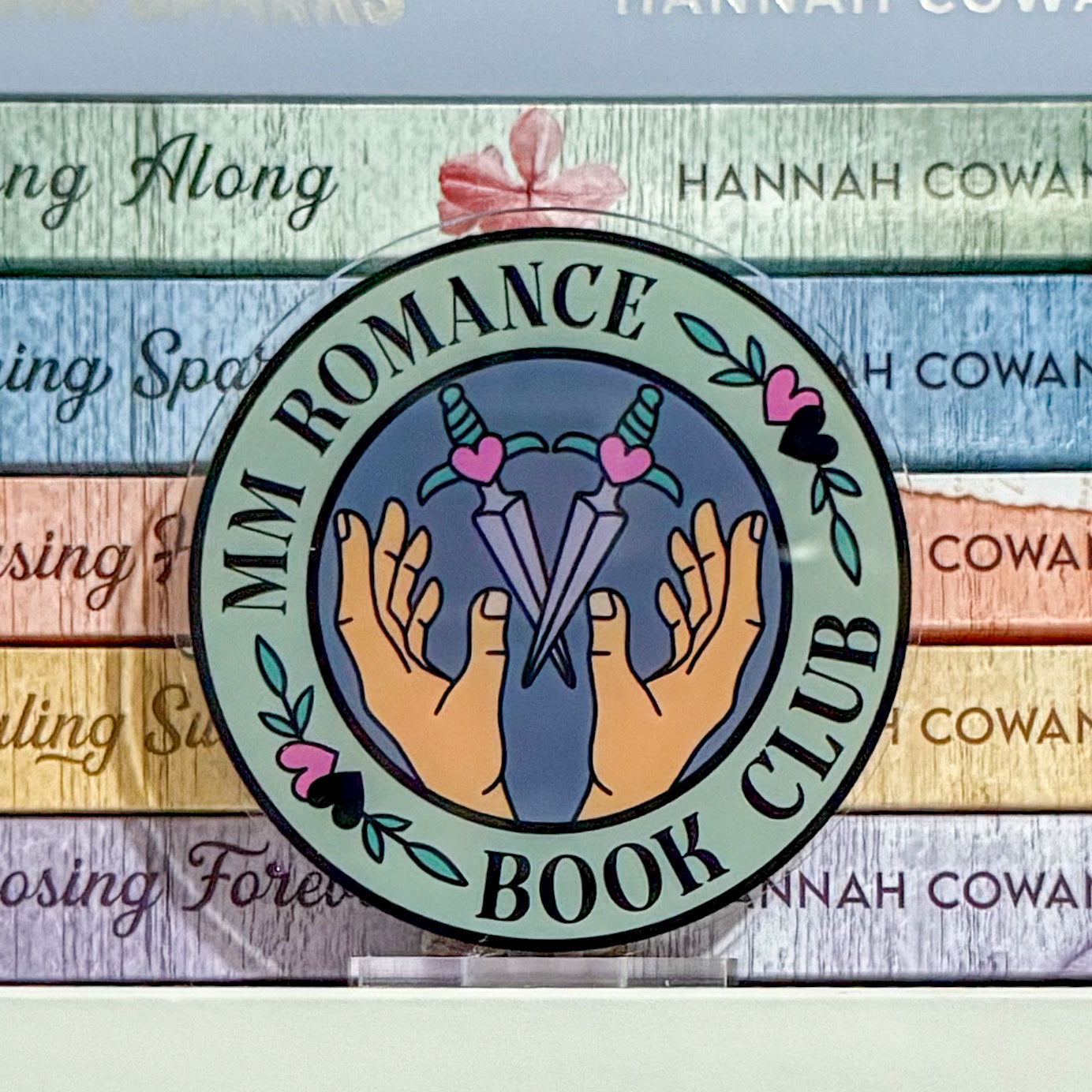 MM Romance Bookclub Standee