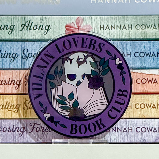 Villain Lovers Bookclub Standee