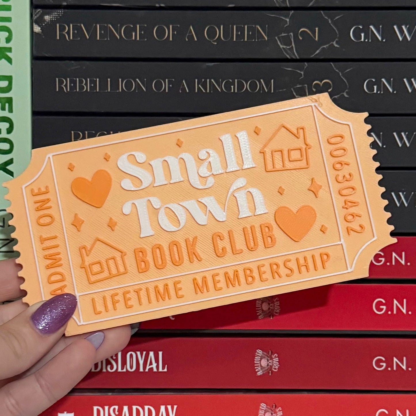 Small Town Bookclub Ticket