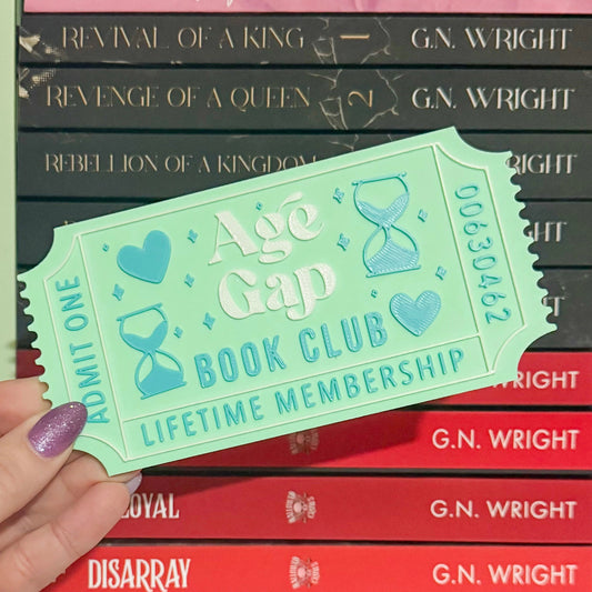 Age Gap Book Club Ticket