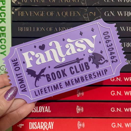 Fantasy Book Club Ticket