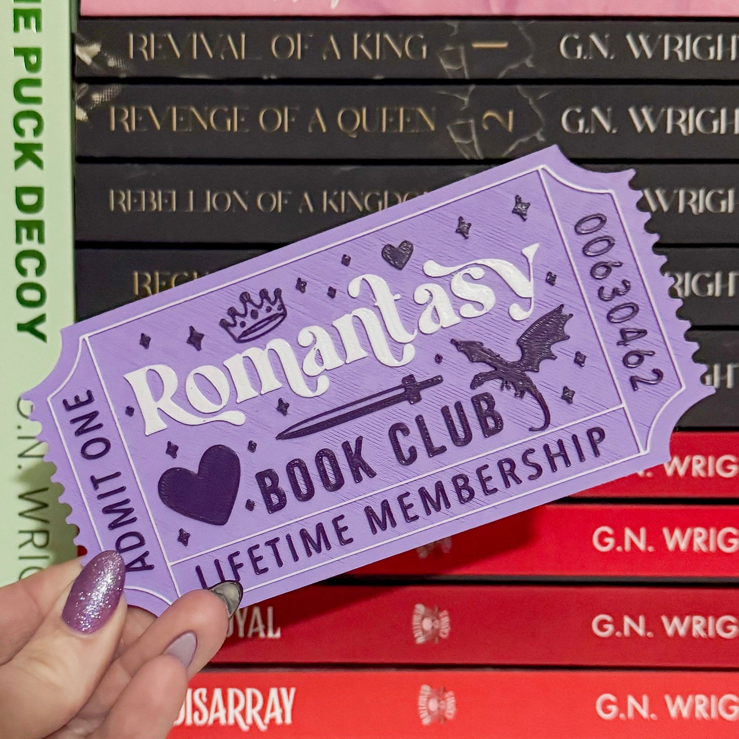 Romantasy Book Club Ticket