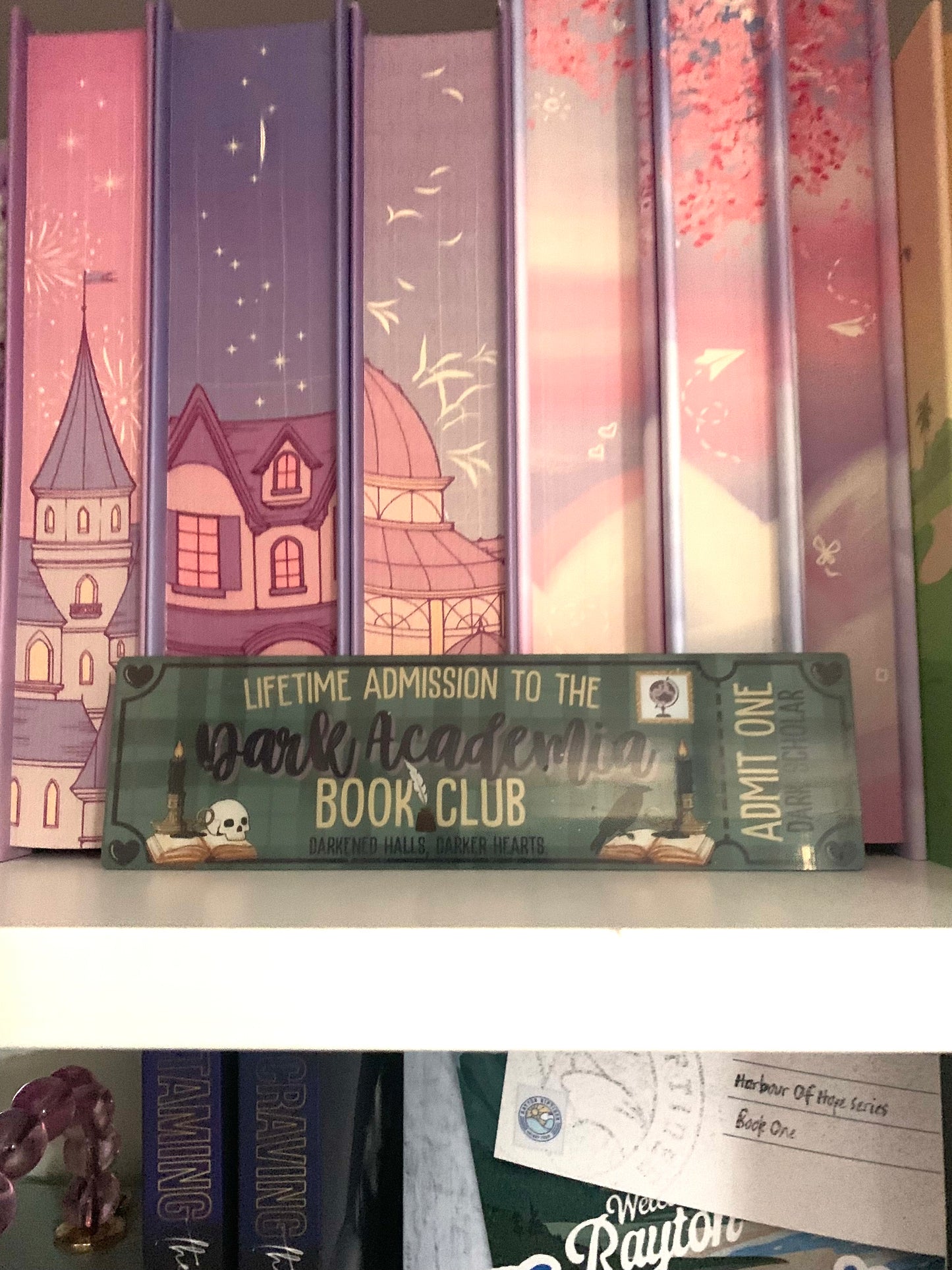 Dark Academia Bookclub Bookmark