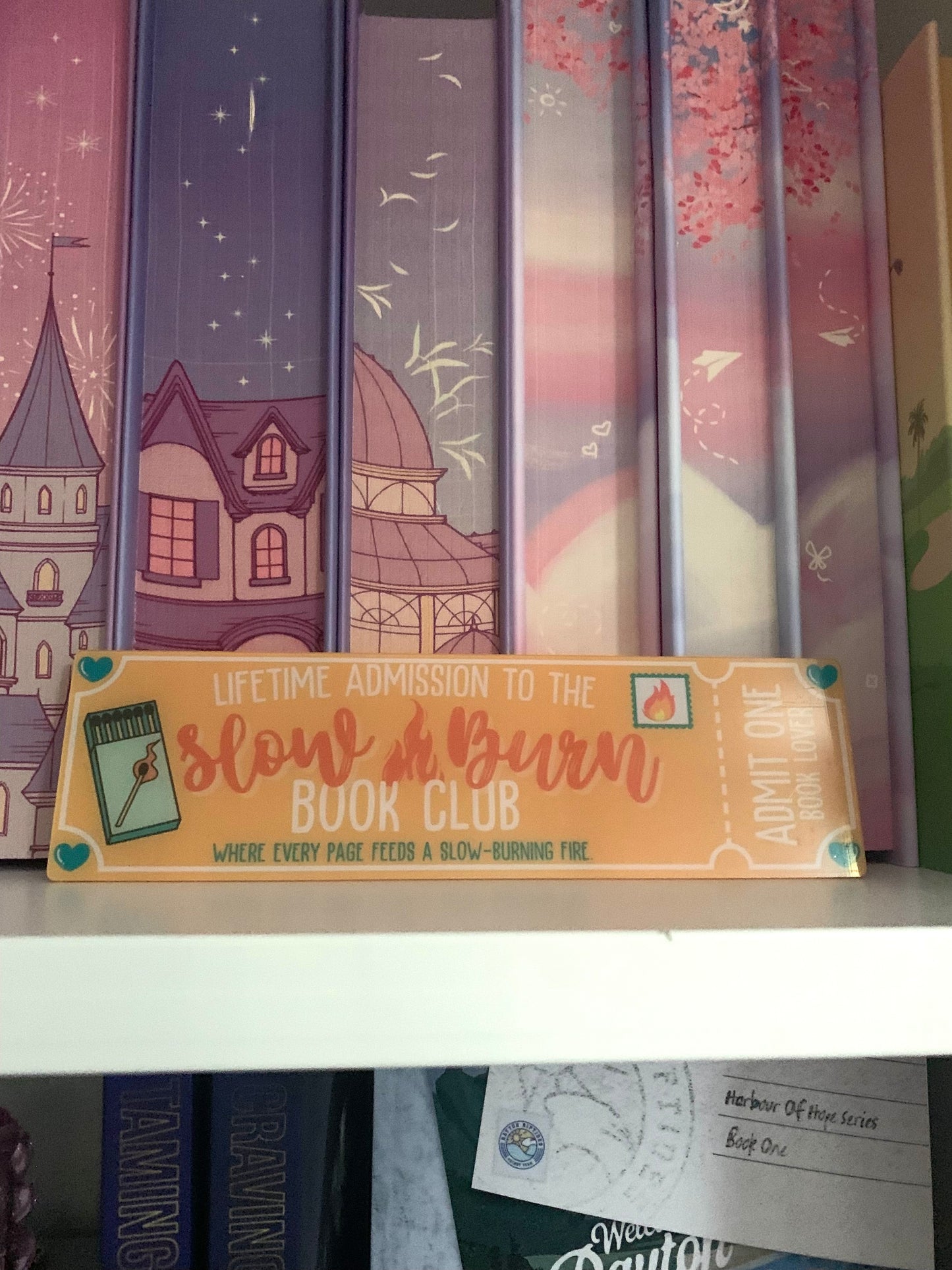 Slow Burn Bookclub Bookmark