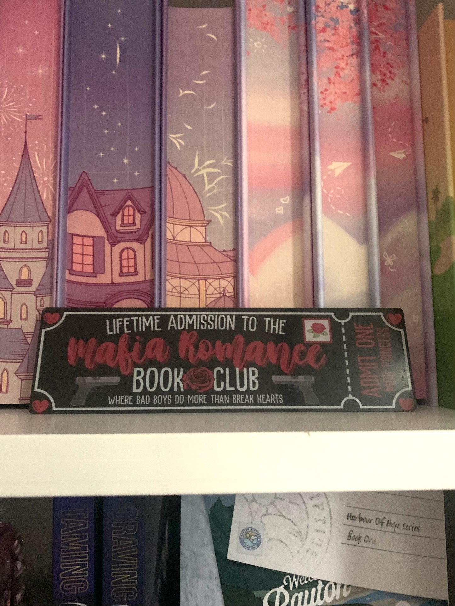 Mafia Romance Bookclub Bookmark