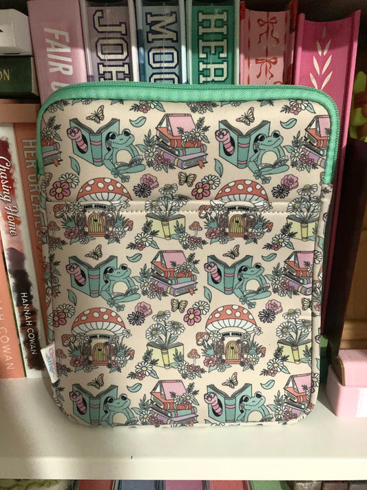 Froggy Book and Tablet Cover