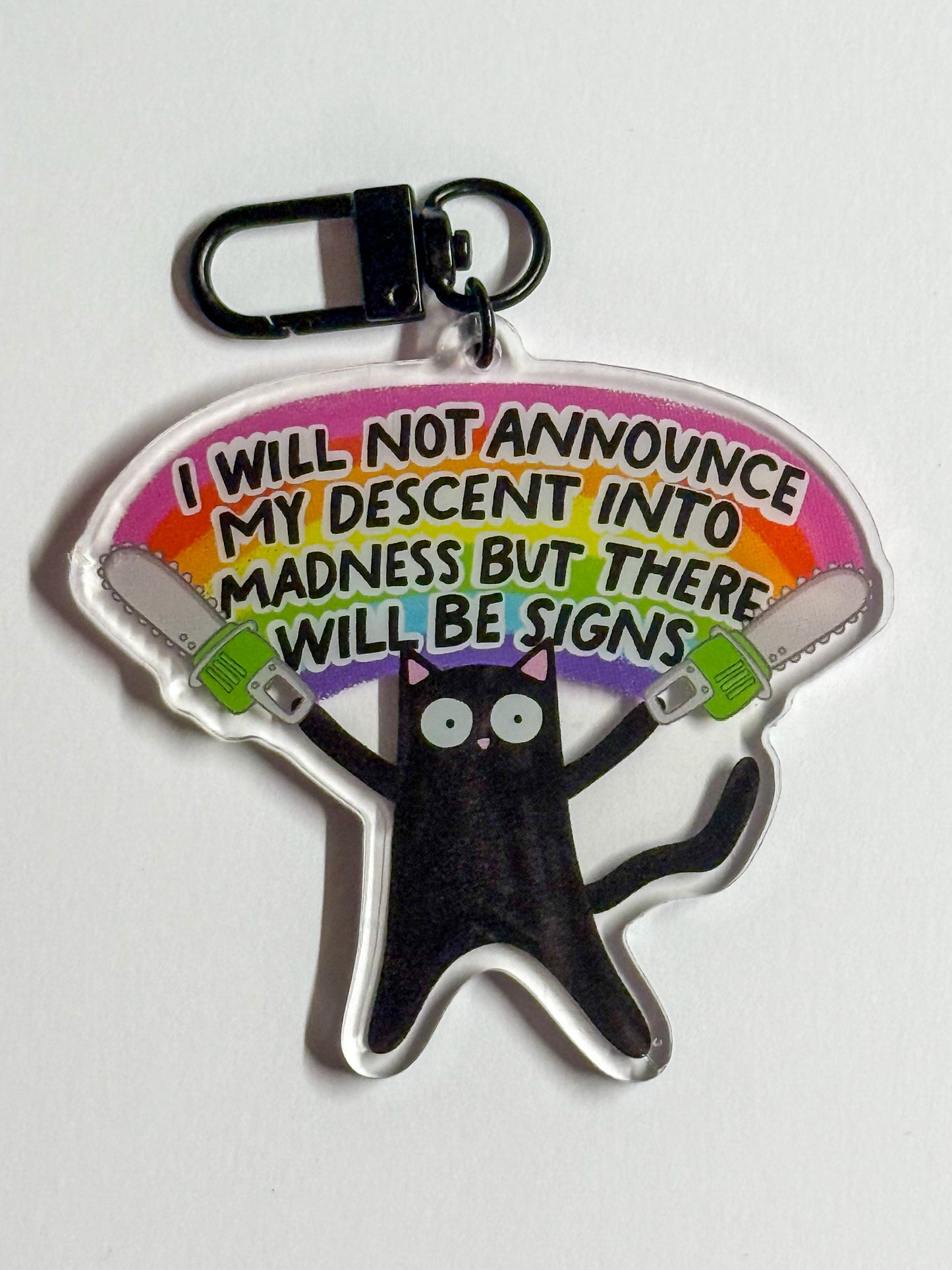 Descent into Madness Keychain
