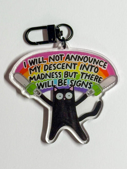 Descent into Madness Keychain