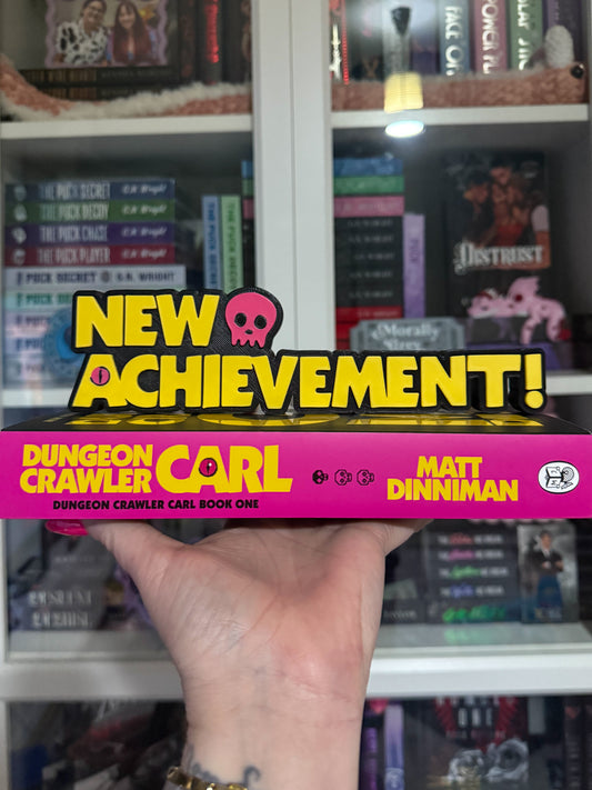 DCC New Achievement Bookshelf Sign