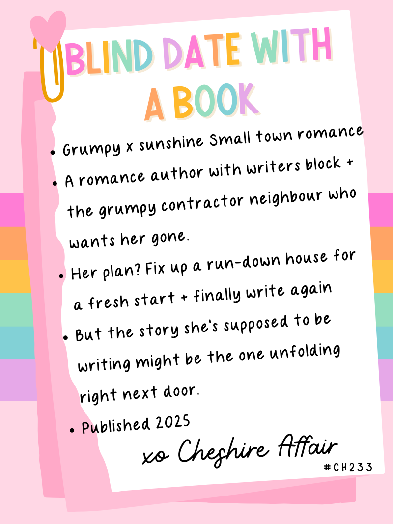 Blind Date With A Book Romance