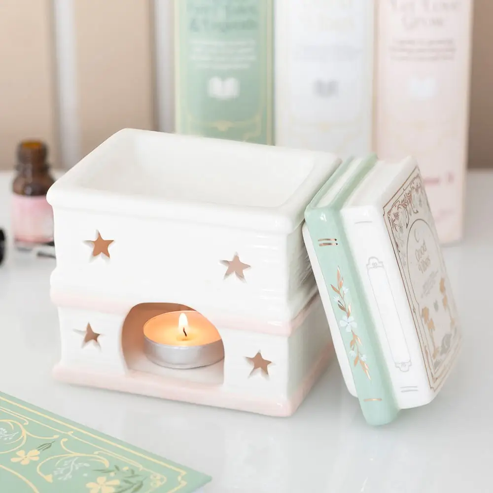 Bookish Stack Oil Holder