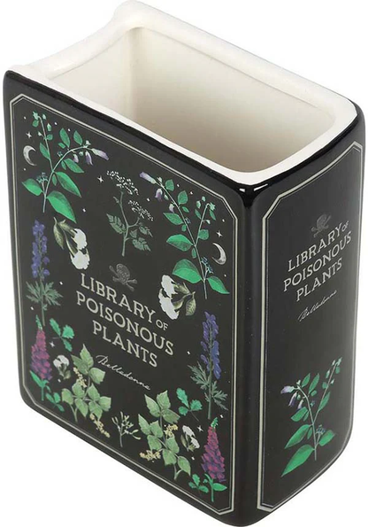 Library of Poisonous Plants Bookish Vase