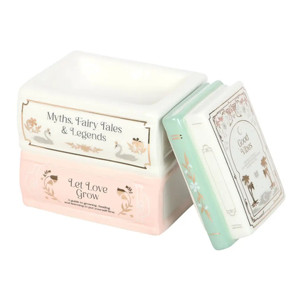 Bookish Stack Oil Holder